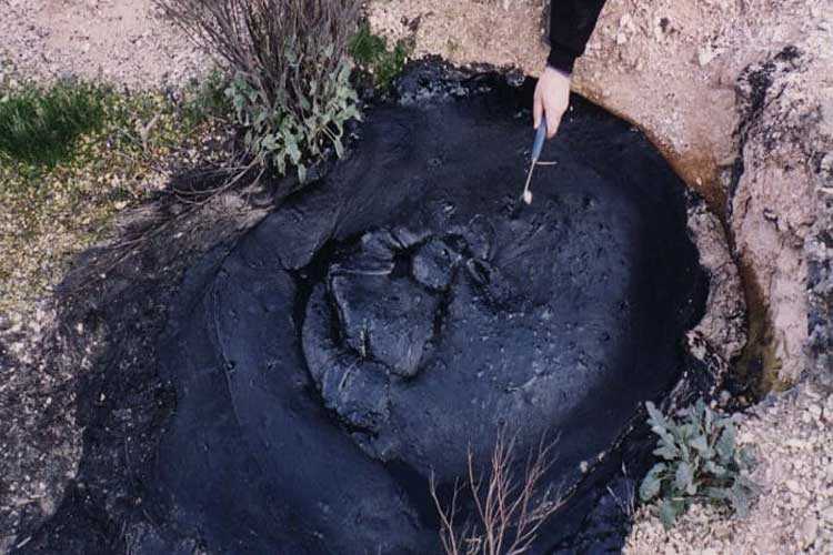 natural bitumen