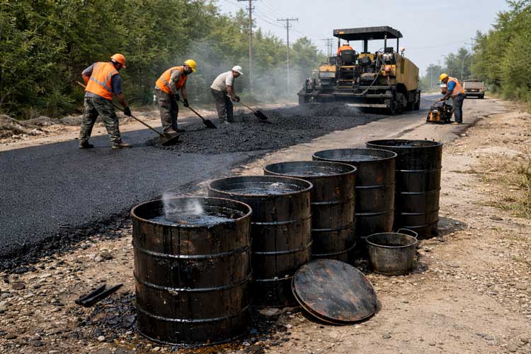 bitumen type for roads