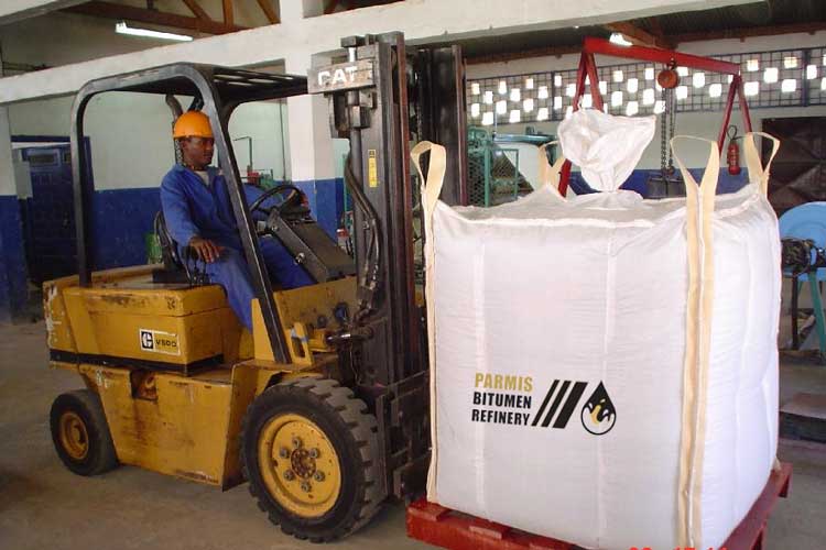 بسته بندی قیر: قیر جامبو