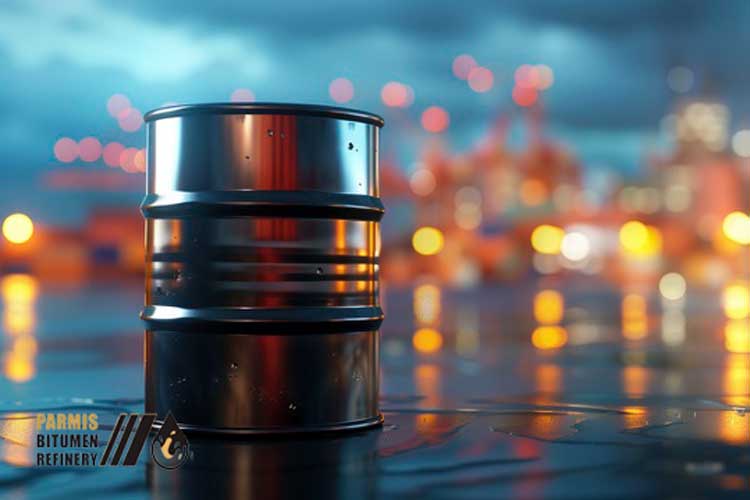 بسته بندی قیر: قیر بشکه